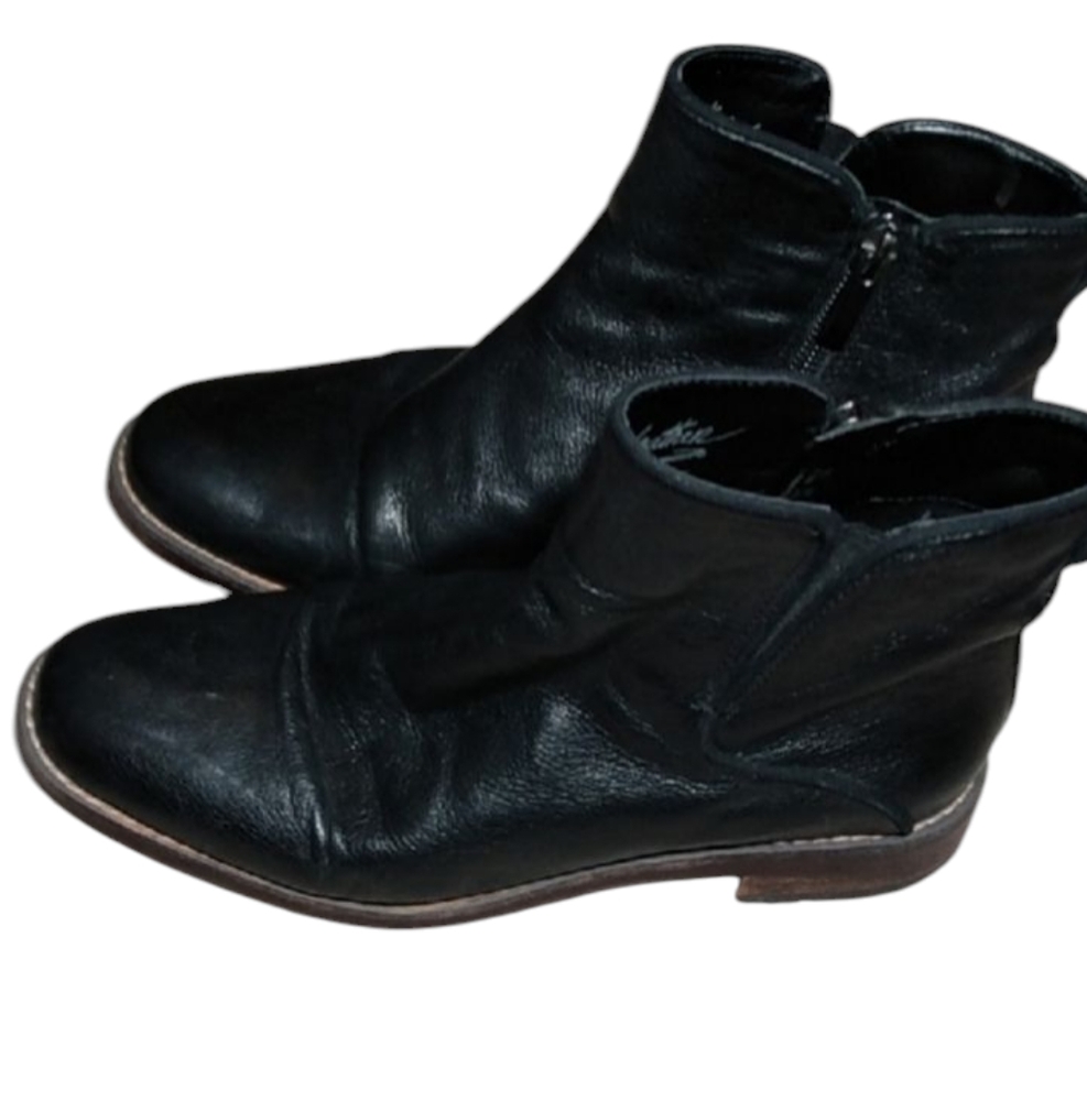 Franco Sarto Leather Ankle Boots